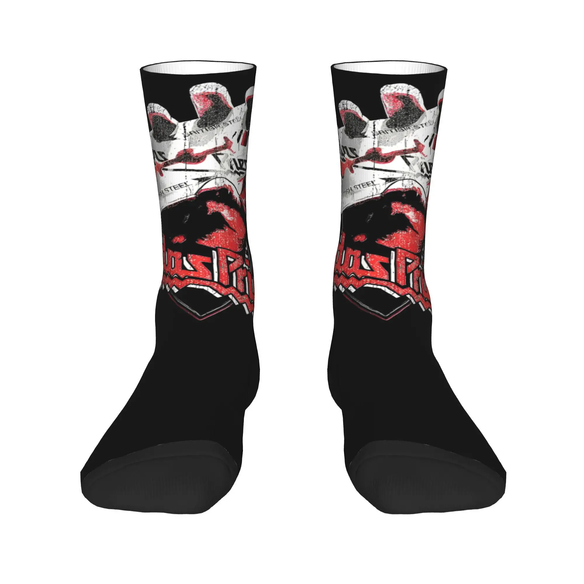 Judas Priest Theme Design Socks Outfits for Casual Wear Breathable  Stockings