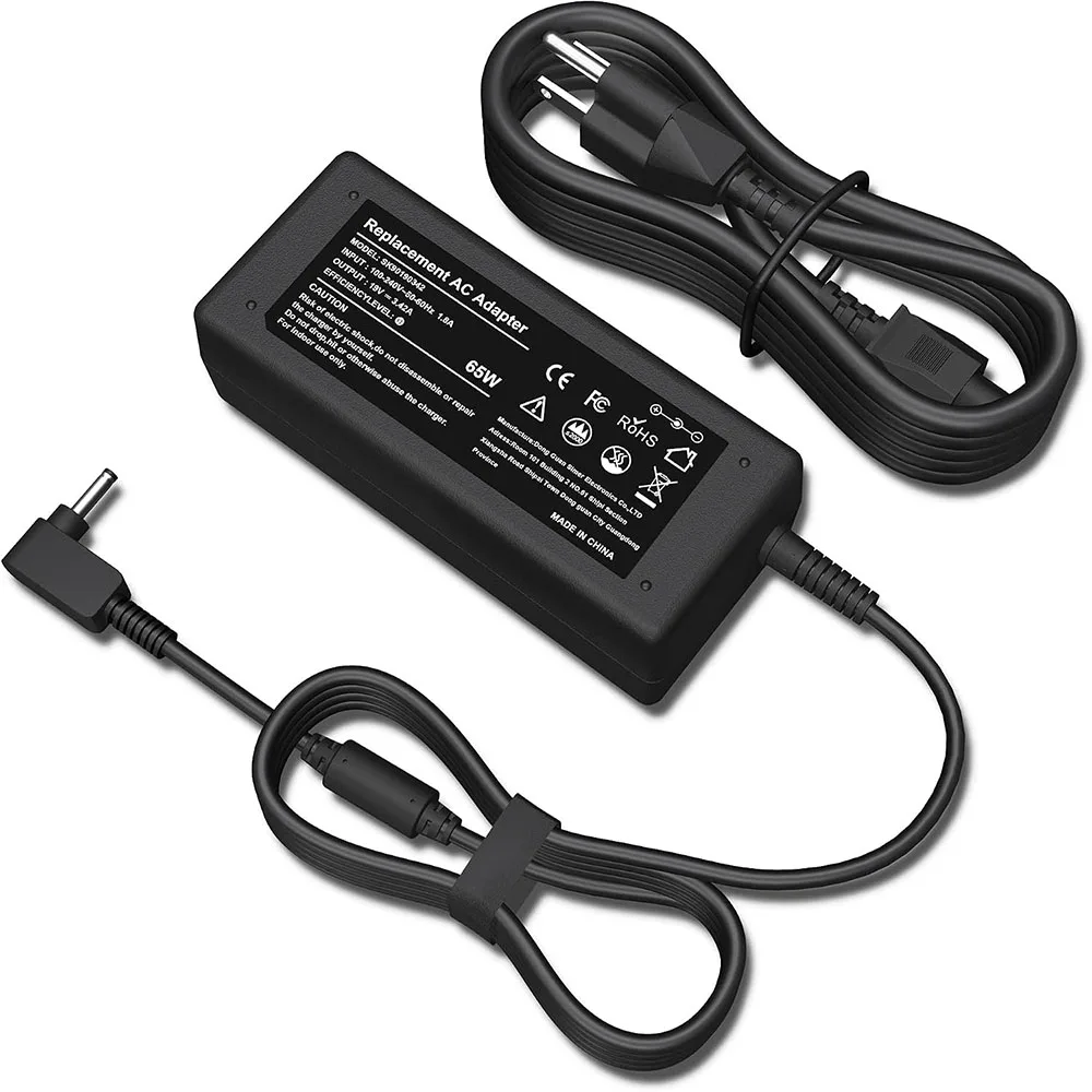 65W 19V 3.42A AC Adapter Laptop Charger for Acer Chromebook 11 13 14 15 R11 CB3-131 C720 CB5-571 Aspire One Cloudbook 11 14