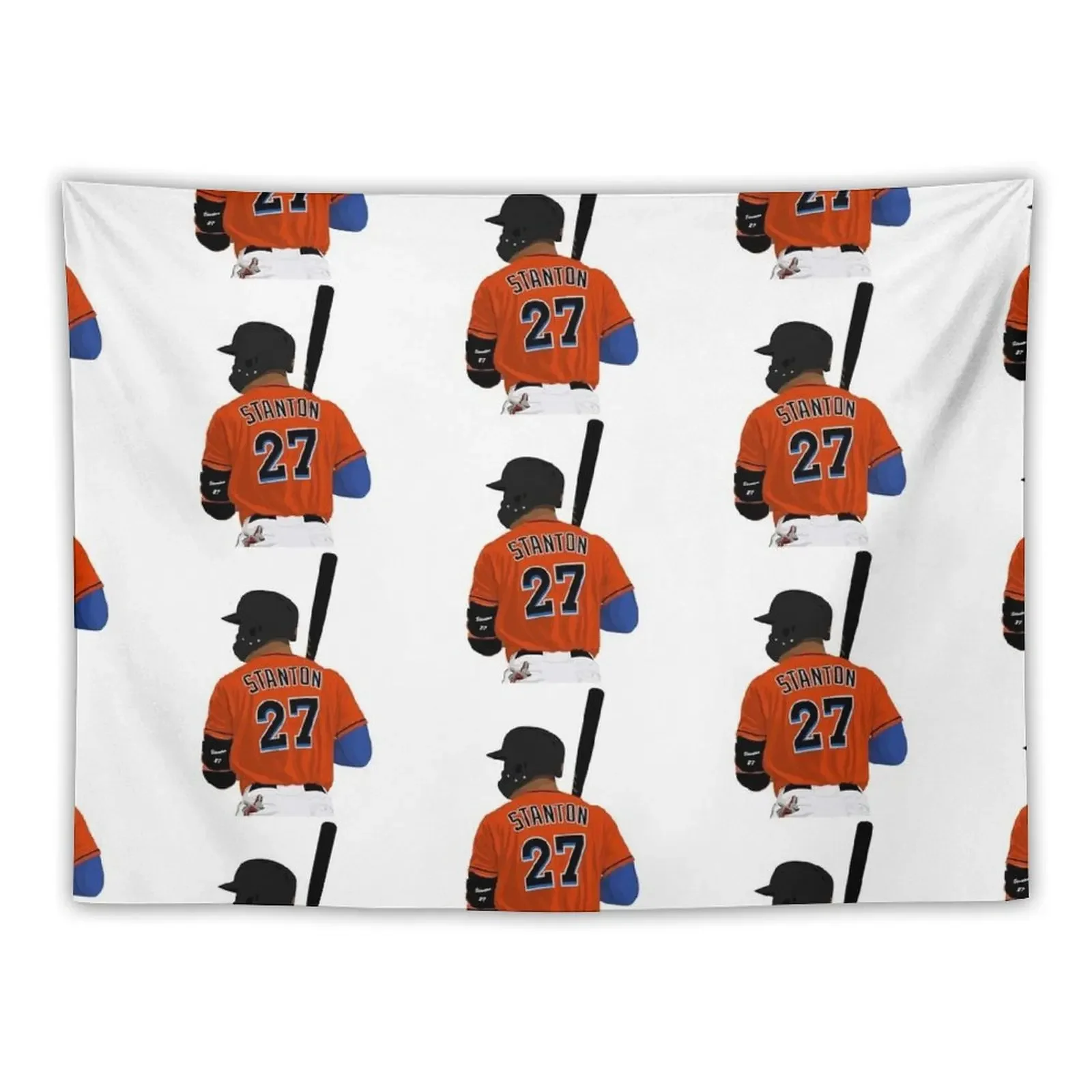 Giancarlo Stanton 27 Tapestry Room Decorator Decoration Wall Bathroom Decor Tapestry