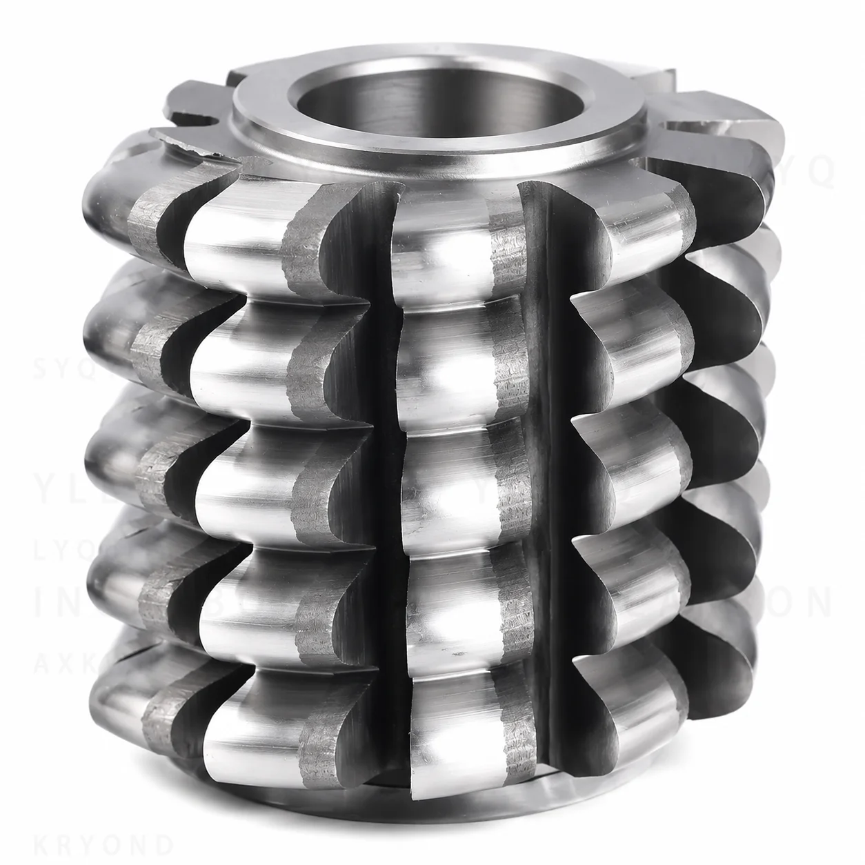35# 40# Chain Sprocket Hob Cutter 9.525x6.35 12.7x7.95 HSS M2 M35 Chain Wheel Hobbing Cutter Coated Uncoated Gear Cutting Tool