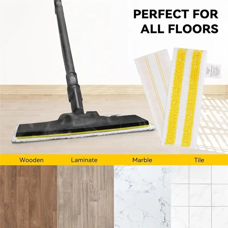 BBNV-Window Squeegee Nozzle Carpet Glider And Steam Mop Cloths For Karcher SC1 SC2 SC3 SC4 SC5 Steam Cleaner Spare Parts