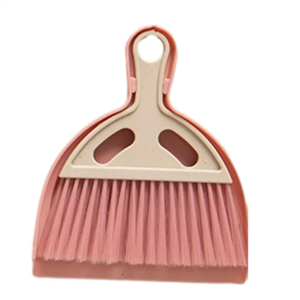 Broom Dustpan Set Desktop Broom Ergonomically Designed Small Broom Dustpan Set with Soft Bristles for Home for Housekeeping