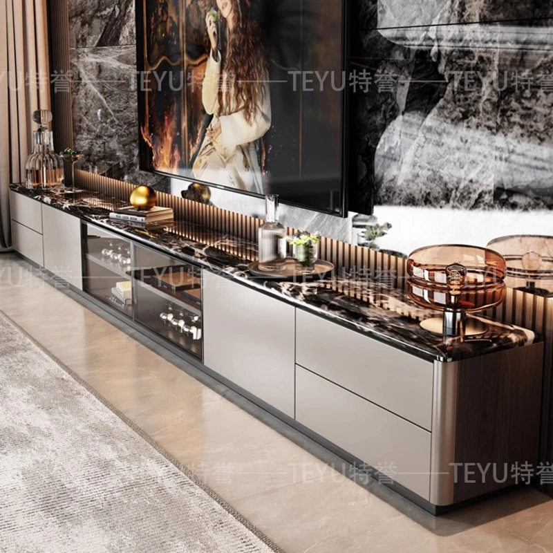 

Living Room Modern Tv Stands Entertainment Wood Luxury Minimalist Aesthetic Cabinets Tv Table Suporte Para Tv Trendy Furniture