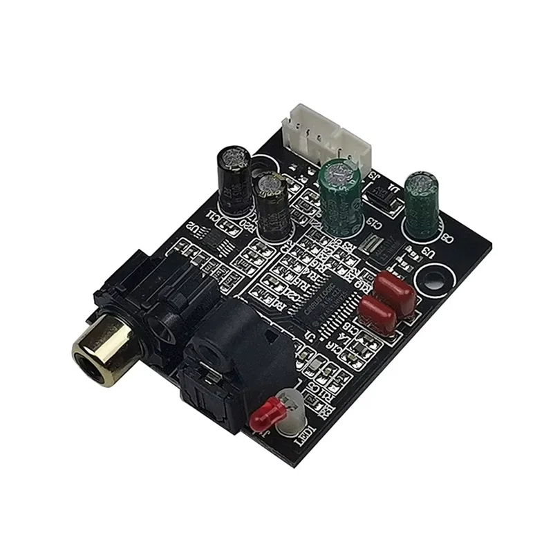 -A25M Digital Audio Decoder DAC 24 Bit 192K Optical Fiber Coaxial Decoder Signal Input Stereo Output Decod For Sound Amplifier
