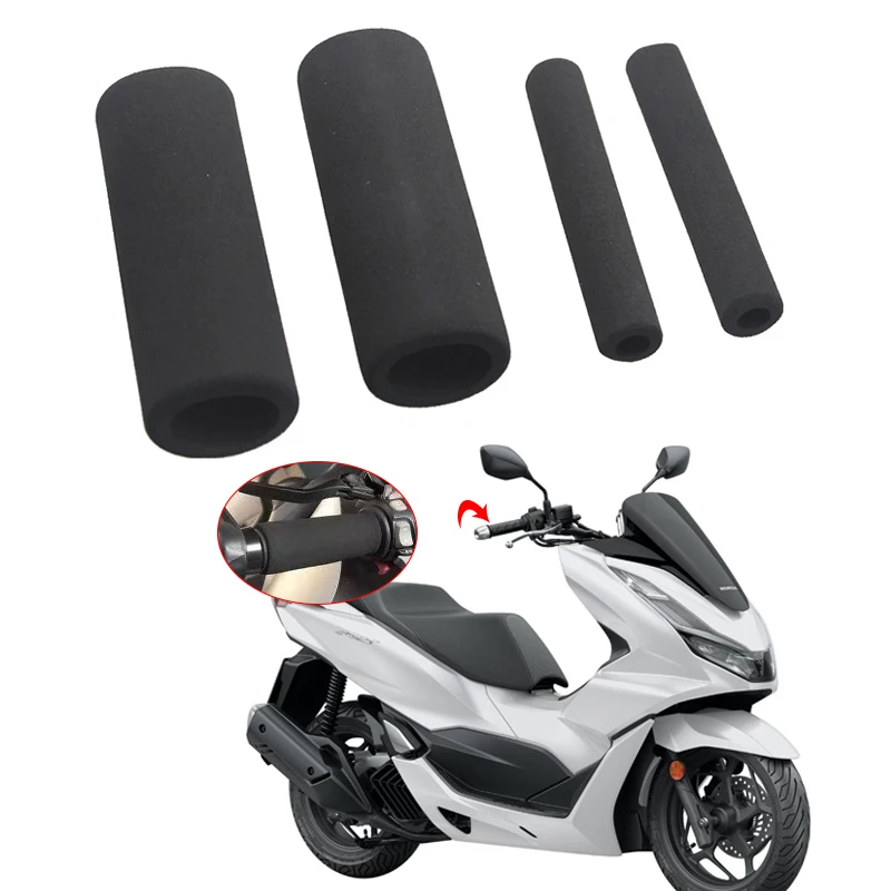 For Honda PCX125 PCX150 PCX160 22mm Motorcycle Grip Cover Universal Slip On Anti Vibration Handle Foam Grips Cover