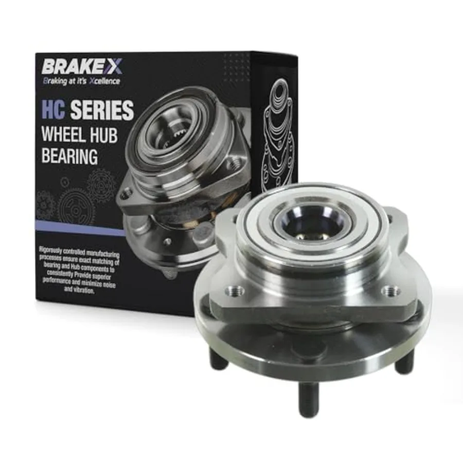 

Front Right Wheel Bearing and Hub Assembly for 1997 Plymouth Prowler HC Series Front Passenger Wheel Hub Assembly with High Dur