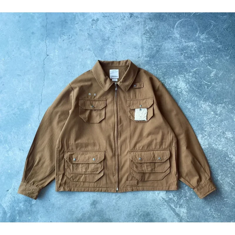 VISVIM HEMSWADE JKT Japanese multi-pocket hunting work jacket