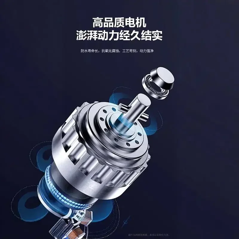 household New shoe washing machine small brush blue light bacteriostatic washing shoes and socks washing artifact