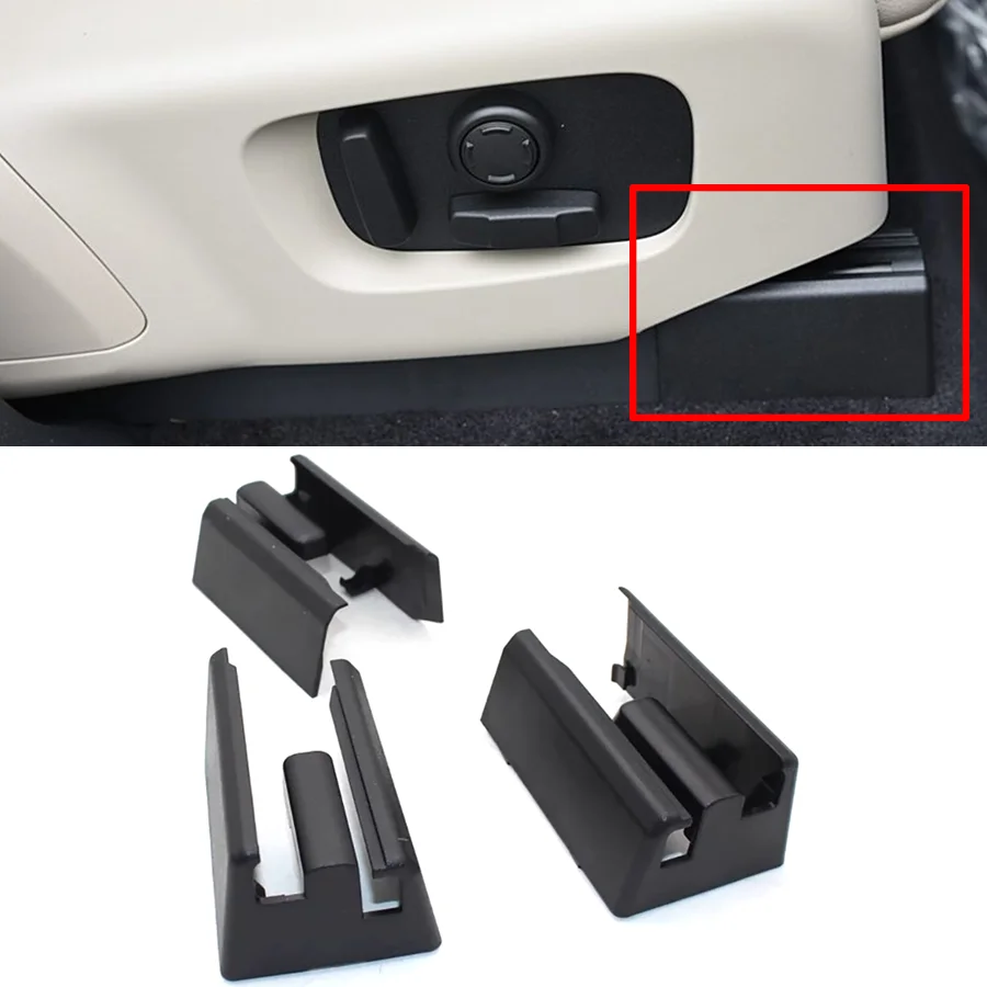 

1Pc Front Seat Sliding Track Rail Cover Bonnet Clip Cover Trim For Land Rover Discovery 5 LR080752 LR080749 Car Accessories