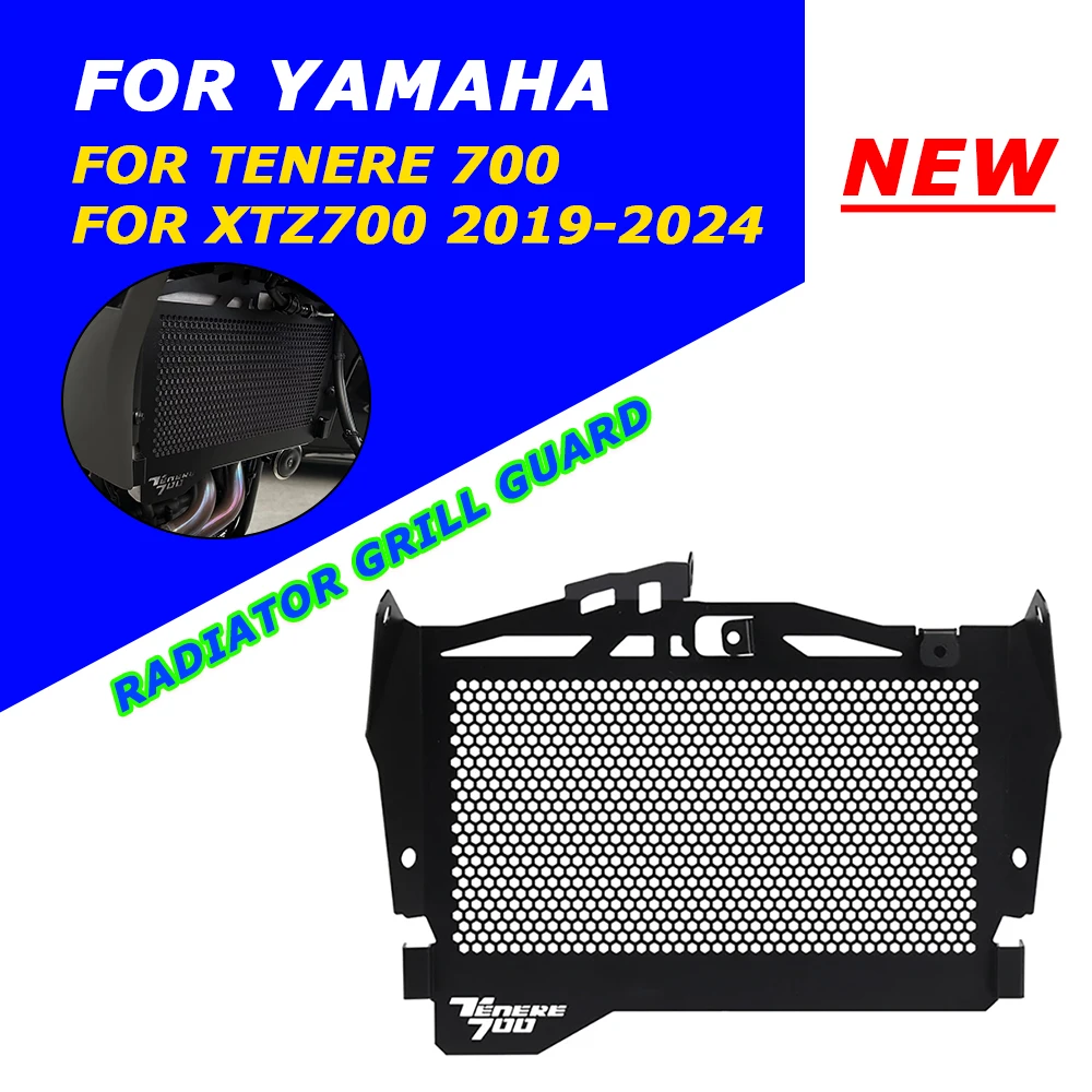 

Motorcycle Accessories Radiator Guard Grille Cover Protector Protective Grill For YAMAHA TENERE 700 TENERE700 T700 XTZ700 2023