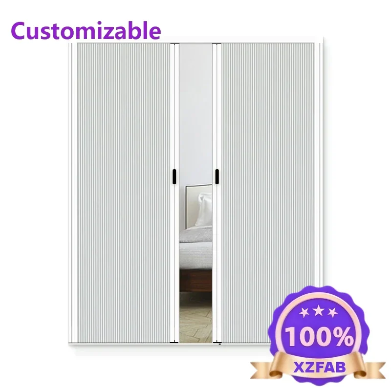 Factory Direct 2026 Honeycomb Folding , Kitchen Partition , Folding Sliding Door, Simple Door, No Punching, Bathroom, Toilet