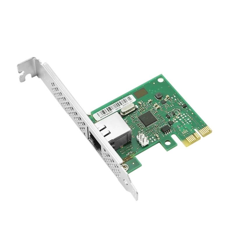 PCIe Gigabits Networks Card Single RJ45 Ethernet Adapter with I210AT Chip Card 10/100/1000Mbps PXE for PC