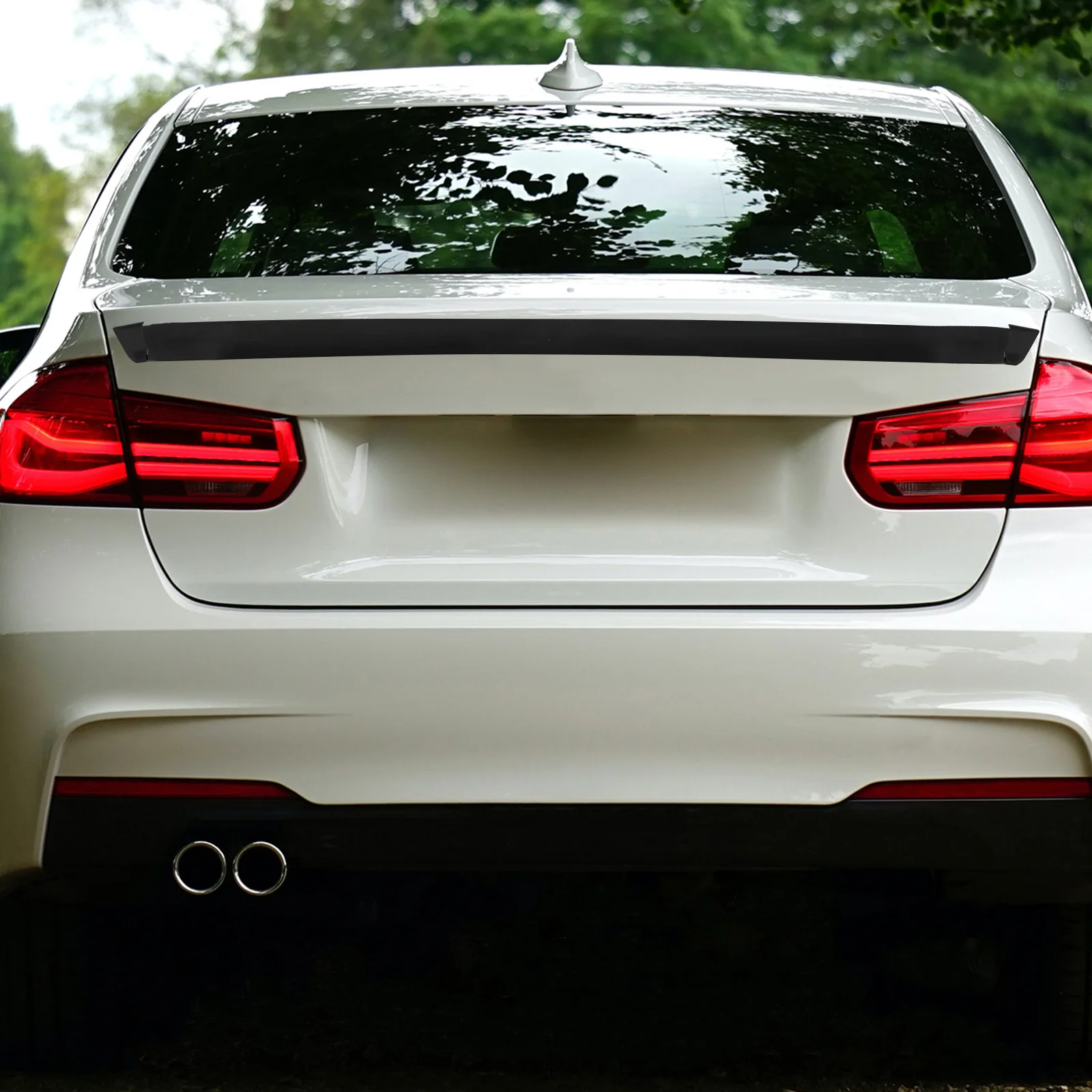 

Universal Car Rear Spoiler Wing Rubber Material Sleek Design Easy Installation Compatible with Multiple Models Auto Exterior