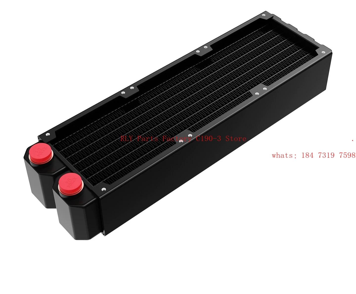 Water-cooled 45mm double-layer copper heat sink 3 80 fan positions TSRP-H240 copper fins