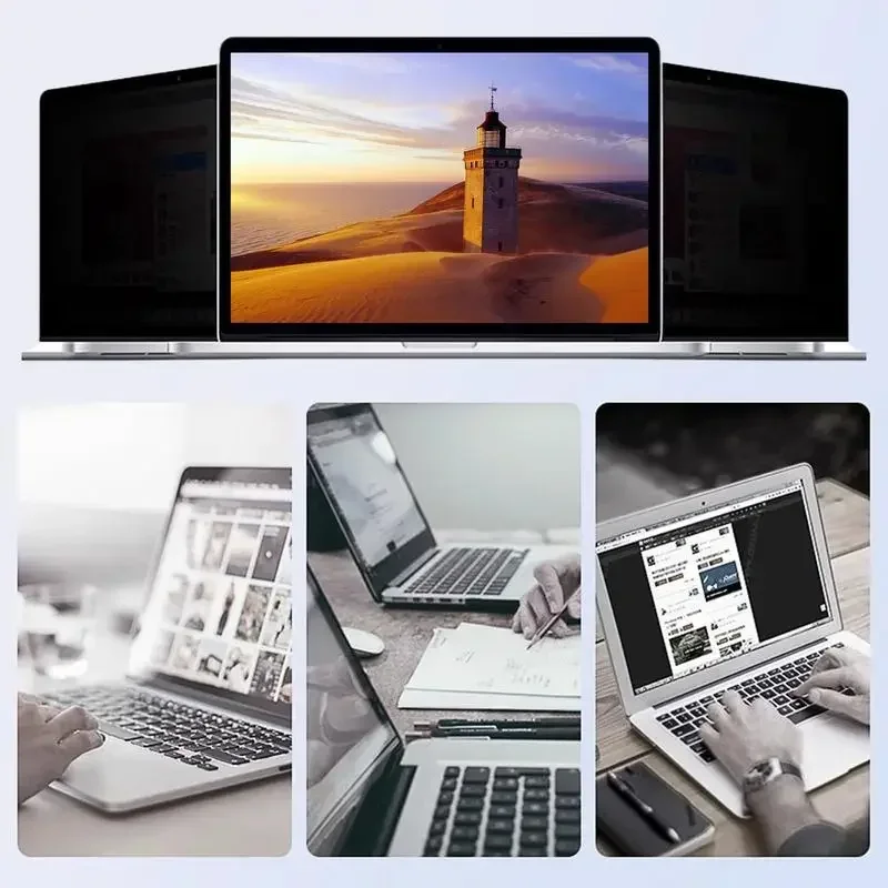 

14 15.6 Computer PC Anti-spy Privacy Screen Protector For Laptop Notebook Anti-peep Filter New Matte Anti-Glare Protective Film