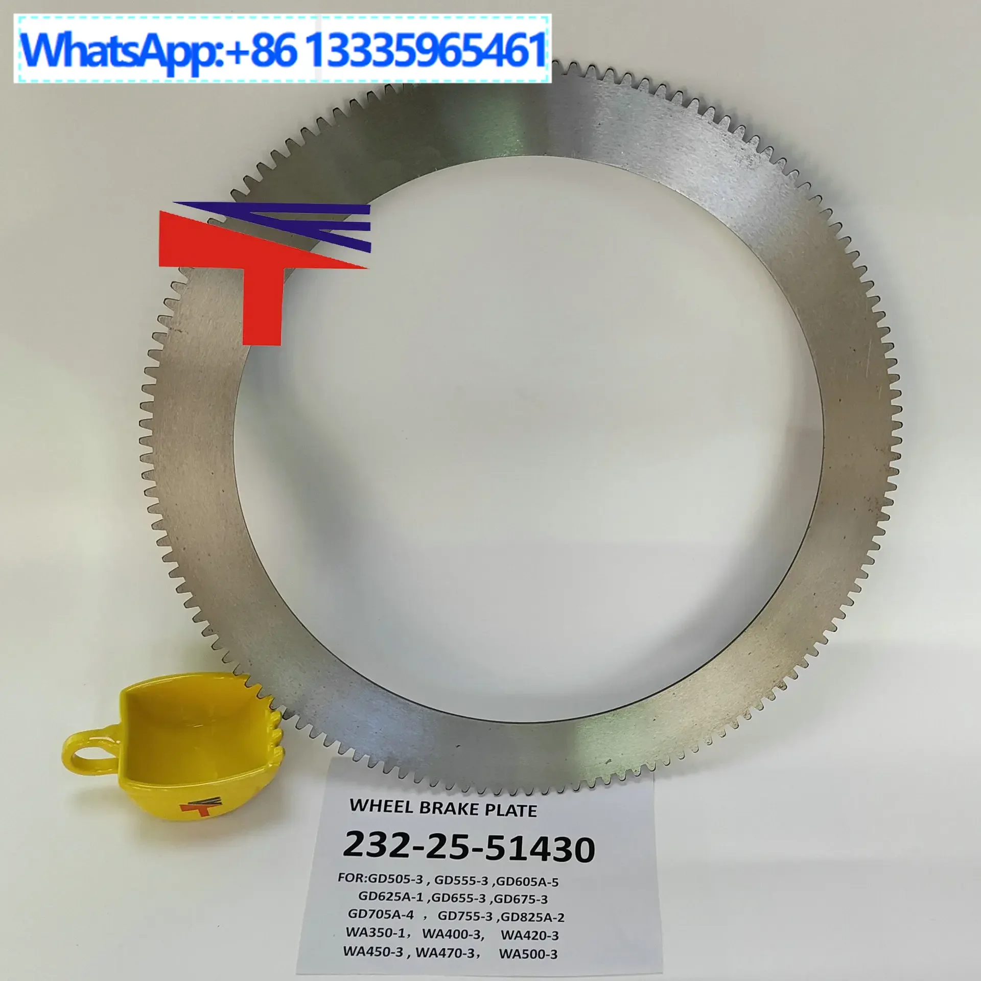 

Friction plate 232-25-5143 0 for loader WA470-3
