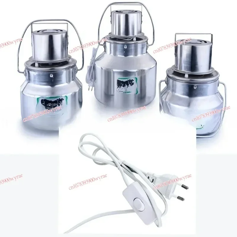 Electric Aluminum Butter Churn / Milk Mixer with Stainless Steel Lid