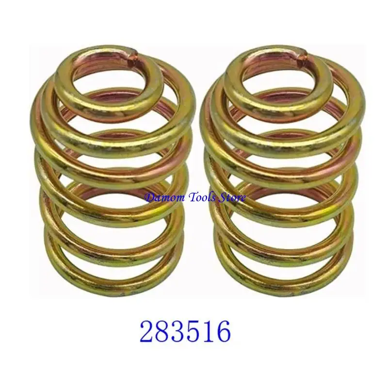 57BE 2Pcs Mower Washer Spring Compression Collar Stainless Steel Durability