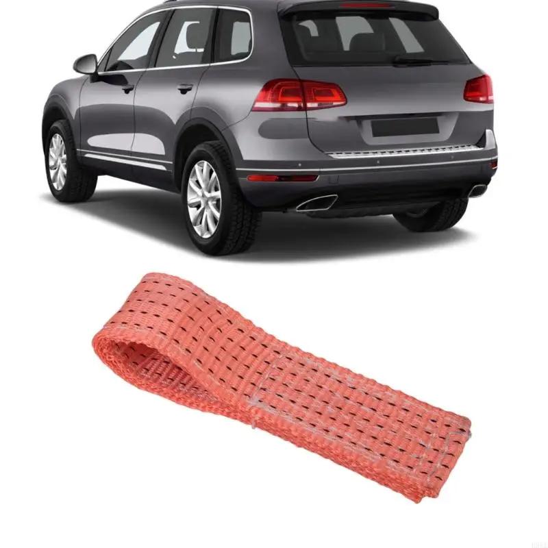 Flexible Fabric Body Pulling Straps for Elongated Depressions on Metal Vehicle Surfaces, Hand-Operated for Reshaping, 1 H9EE
