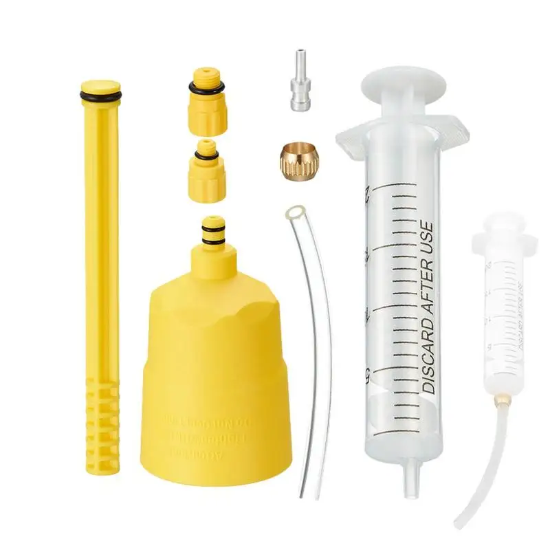 

Инструменты для прокачки тормозного масла или 60 мл, замена тормозной жидкости, простой в использовании для SHIMANO TEKTRO Avid Series, инструмент для ремонта дорожного велосипеда MTB