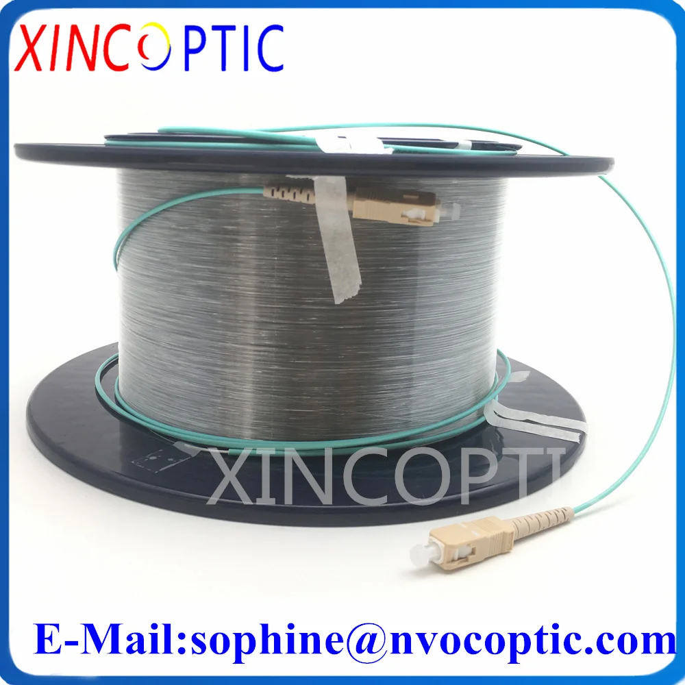 MM 50/125 OM3-150 OM3-300 500M,OTDR Dead Zone Eliminator,Fiber Rings,0.5KM Multimode FC/ST/LC/SC/UPC Fibre Launch Cable Box