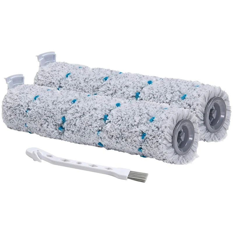 Rollo de cepillo multisuperficie para aspiradora, cepillo piezas para Aspiradora sin cable, serie Max, 2 uds., compatible con el modelo bisell Crosswave 2765/2554