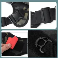 New Tactical Dog Harness Backpack Military Pet Dog Bag Vest for Medium Large Dogs Outdoor Walk Hiking Dog Food Rucksacks