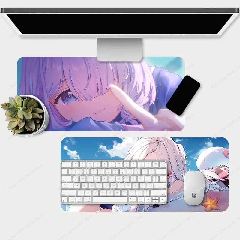 Game Anime Blue Archive Mousepad Gaming Mouse pad Gamer Pc Accessories Deskmat Keyboard Mat Desk Protector Mause Pads