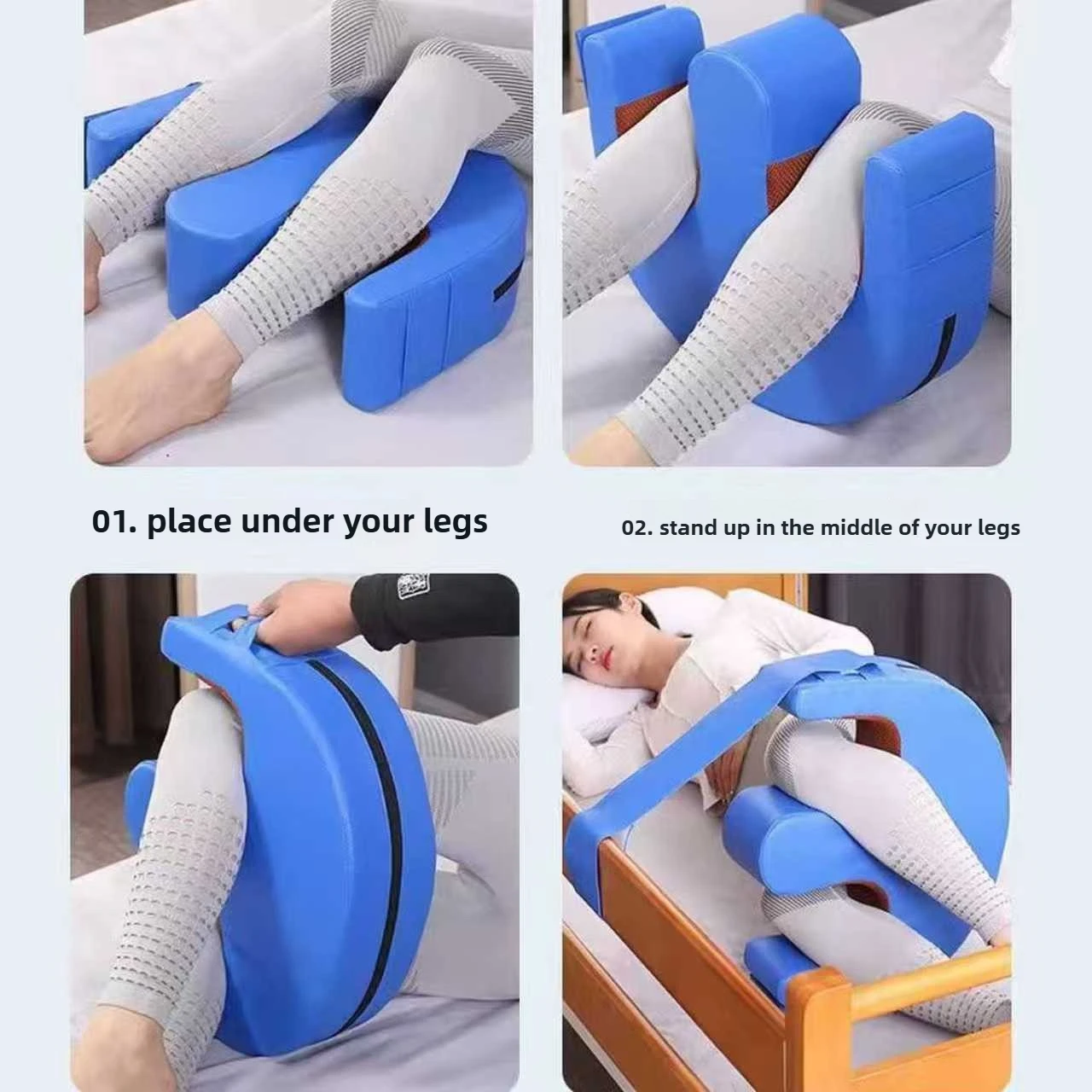 Soft U Type Turning Device Turning Aid for Elderly Bedridden Patients Anti-Decubitus Bed Turn Over Aid Elder Turning Pillow