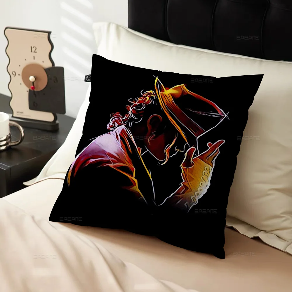 Musicians And Singers Michael Jackson Personalized Picture Text Home Decorative Pillows Household Gifts 45x45cm