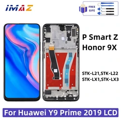 Оригинальный дисплей для Huawei Y9 Prime 2019 / Huawei P Smart Z, ЖК-дисплей для Honor 9X STK-LX1, сенсорный экран с дигитайзером в сборе