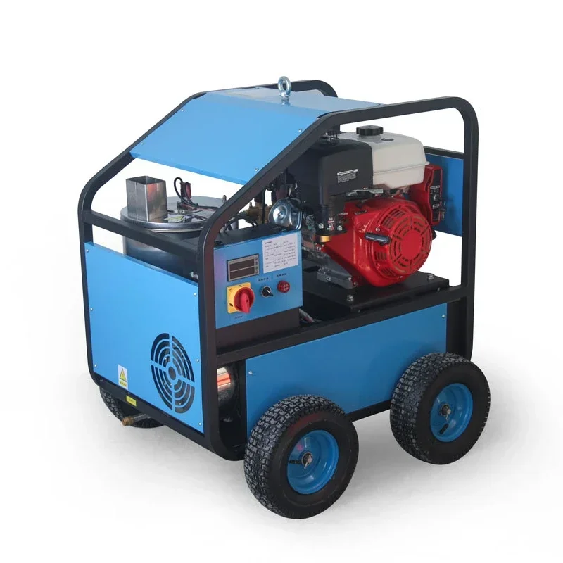 Máquina de limpeza a vapor, água quente, duto de graxa, trabalho, limpeza industrial, 300bar máx. Recipiente de pressão / Limpeza de garrafas 60-100