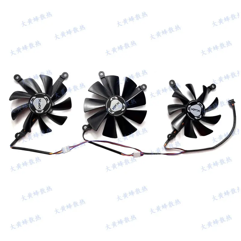 New Cooling Fan for XFX RX5700XT 8GB THICC III Ultra Video Card 5