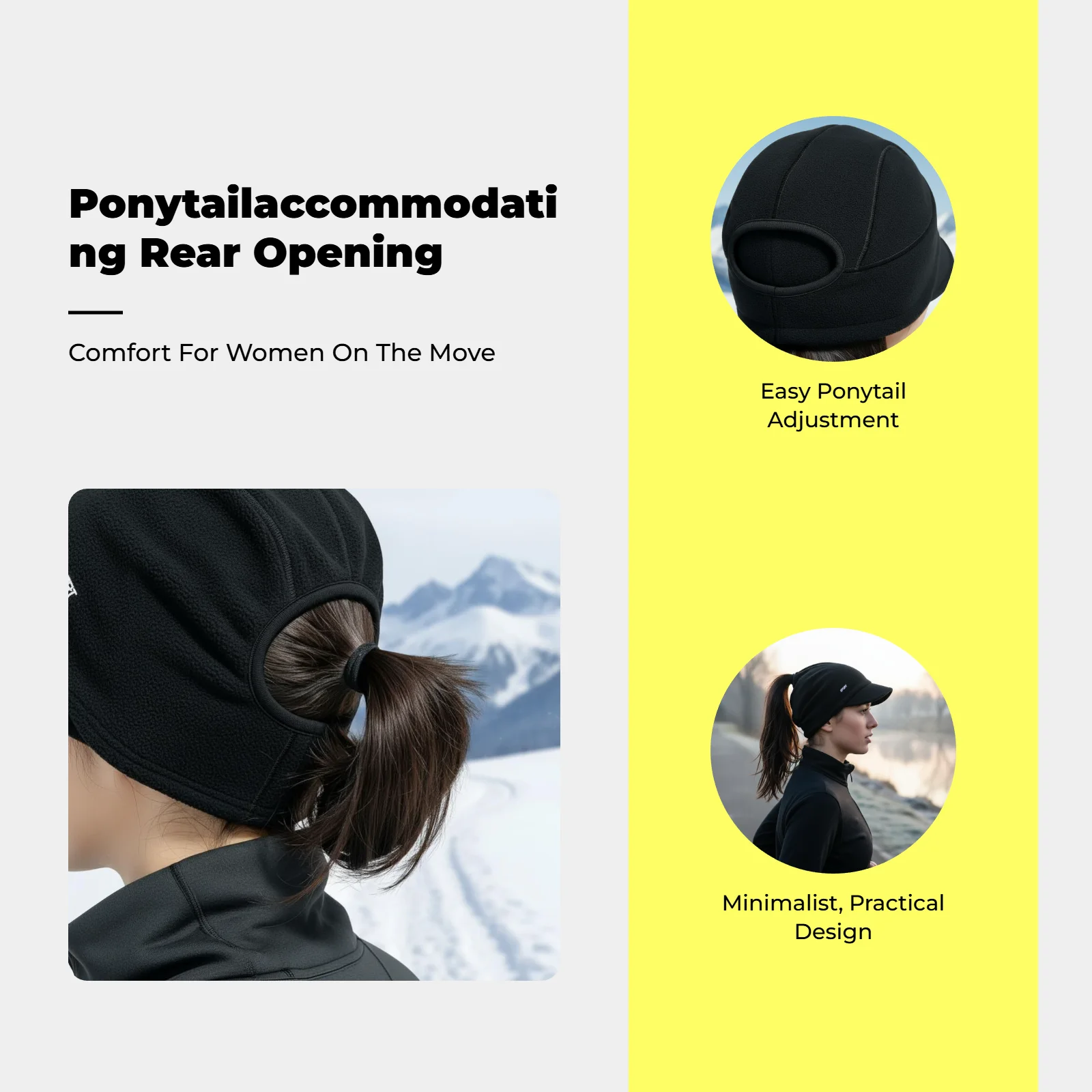 

Winter Cap Warm Running Hat Ear Cover Outdoor Sports