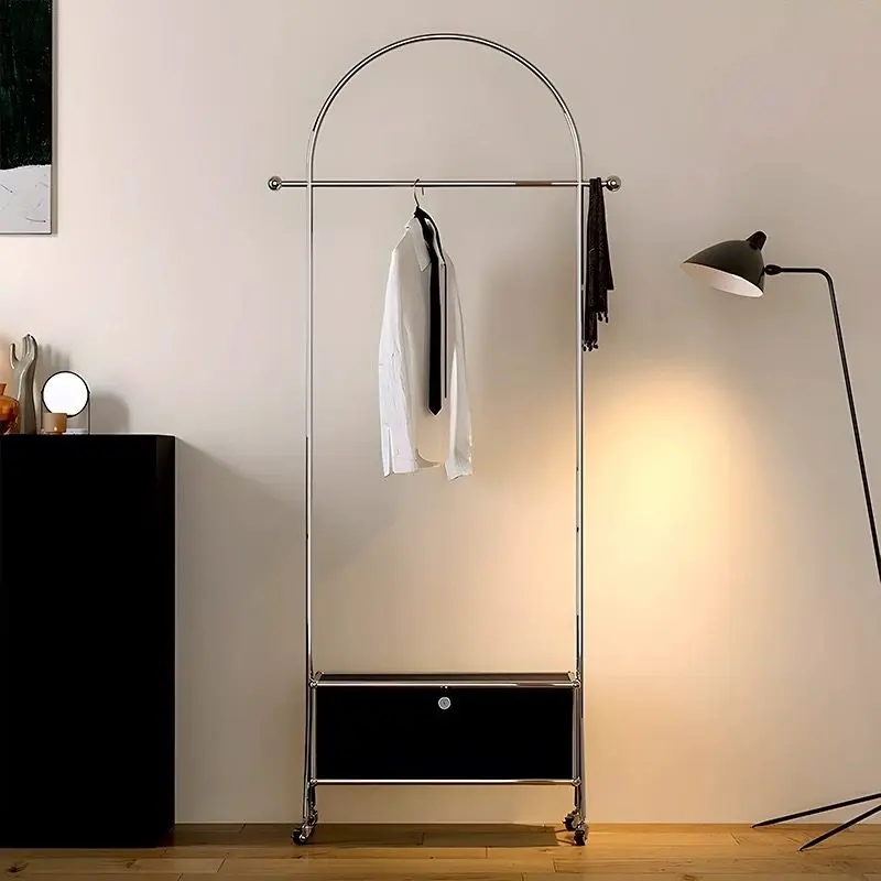 

Walnut Bedroom Coat Rack Elegant Modern Nordic Design Coat Rack Clothes Apartments Recibidor Para Entrada Storage Furniture