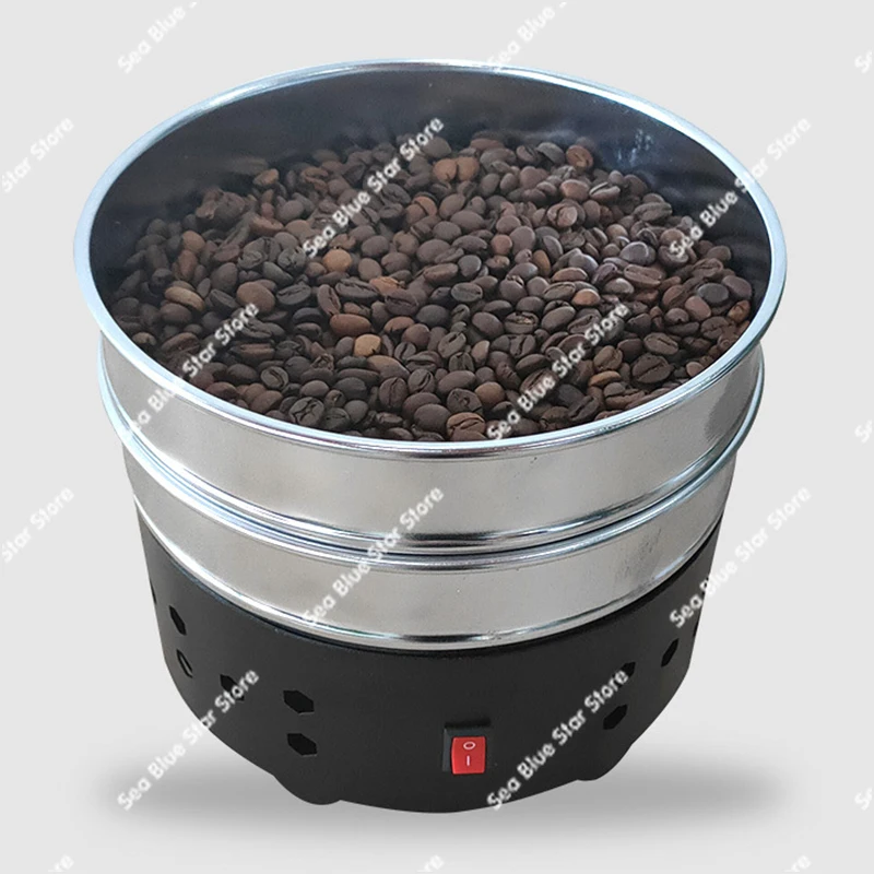 

Coffee bean silver skin cooler 350g capacity household double layer cooling tray baking radiator