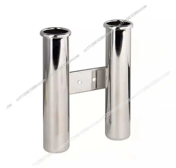Marine Stainless Steel Fishing Rod Bracket Triple Fishing Rod Insert Tube Boat Socket Holder Quadruple