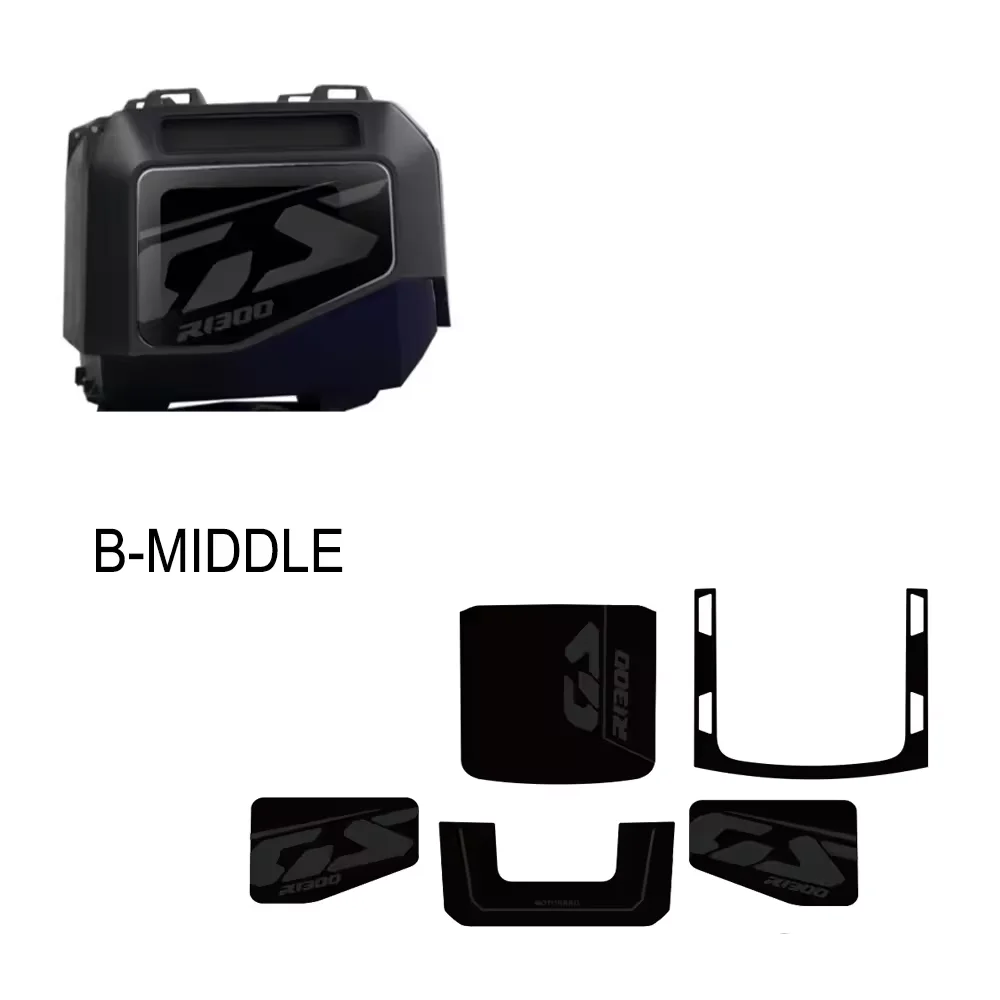 Motorfiets Accessoires Koffer Stickers Kofferbak Midden Side Stickers Voor R1300GS R1300GS r1300 gs 2023 2024 Decal Kit