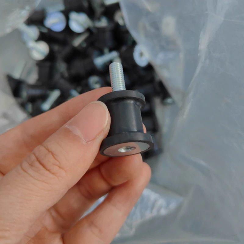 

GVD GVT GVV-Type Shock Absorber M6 M8 Male-Male Thread Rubber Crash Pad Damper Anti Vibration Isolation Mount D20xH15-D45xH25