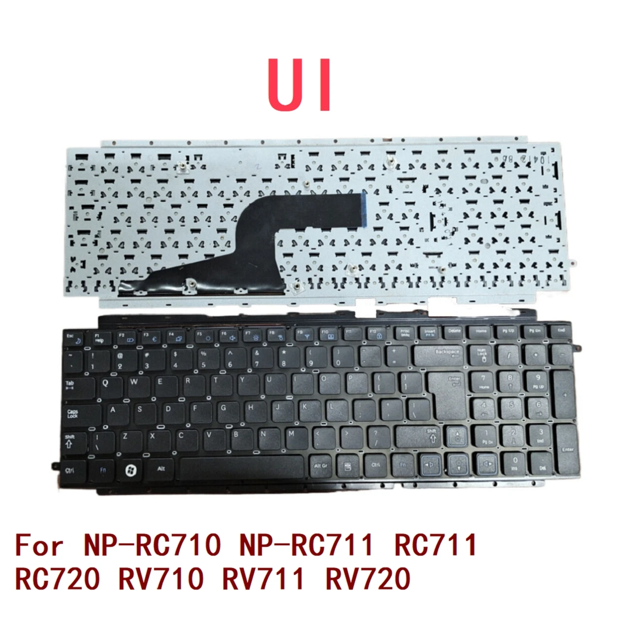 Новая клавиатура UI для ноутбука Samsung NP-RC710 RC711 RC720 RV710 RV711 RV720