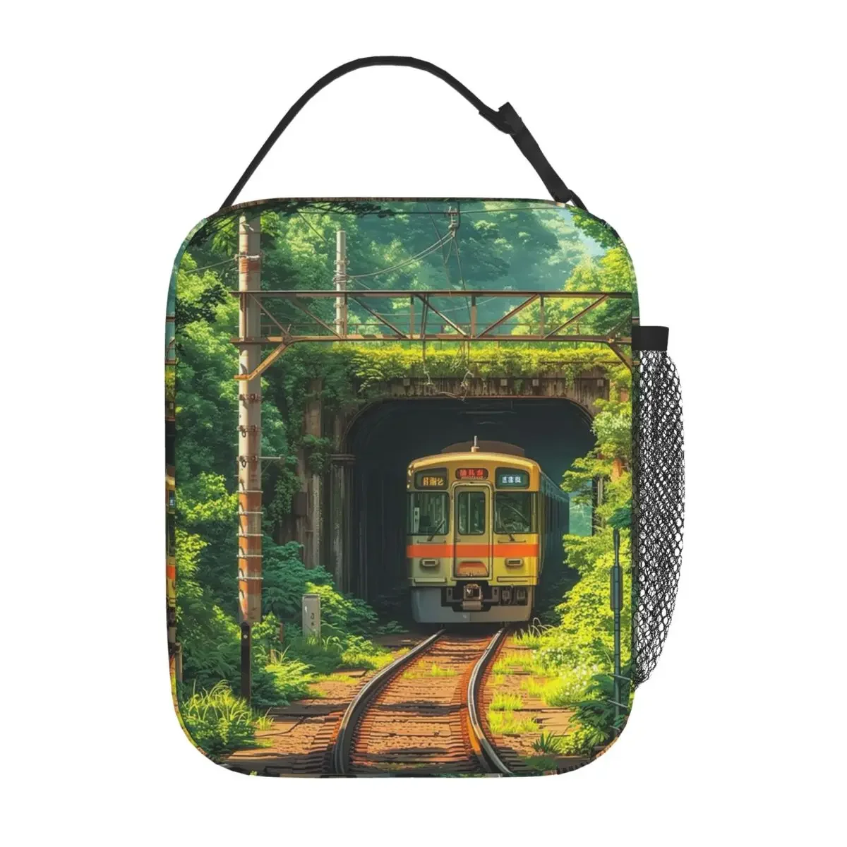 Beautiful Scenery Along The Train Route Insulated Lunch Bag for Women Kids Portable Food Boxes Thermal Lunch Box Tote