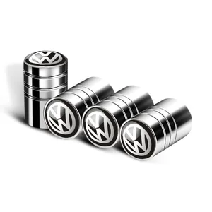 Car tire Caps valve, Metal Cap emblem, Case for VW Volkswagen, Golf, Polo, Passat, Touran, Car Styling Accessories 9 Main Sales VW Passat Chapel - №2