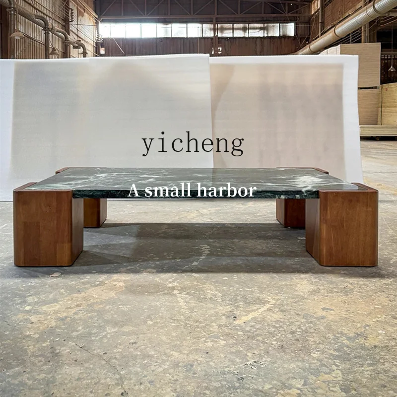 LX stone coffee table designer small apartment marble coffee table household coffee table