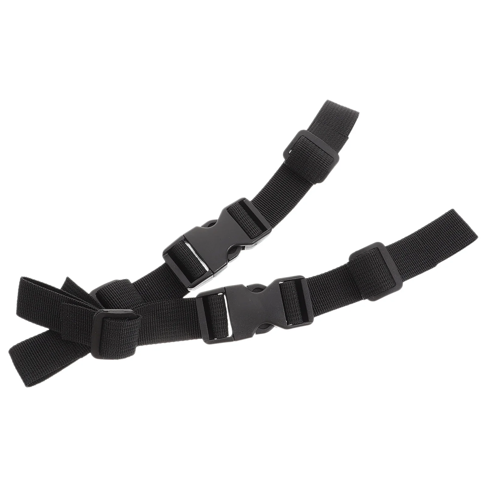 2 Pcs Accordion Anti-slip Straps Backpacks Supply Fastening Black Ribbon Instrument Belt