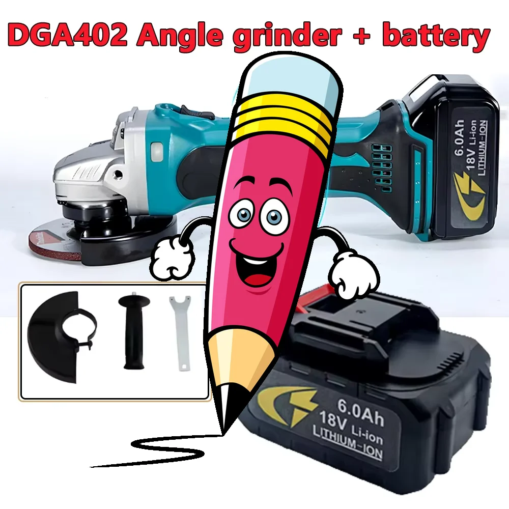 Akumulator Makita 18V do polerki 18V DGA402, bezszczotkowa elektryczna szlifierka kątowa, akumulatorowa przecinarka