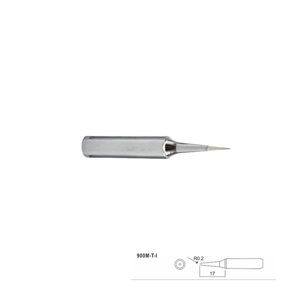 10PCS Löten eisen kopf + 2PCS Gehäuse Anzug 900M-T-I Blei-Freies Umweltschutz Lötkolben Kopf Für löten