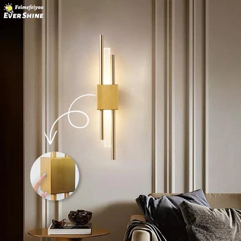 Moderna lâmpada de parede led iluminação interior carregamento usb arandelas luminária sala estar corredor quarto decoração luzes parede