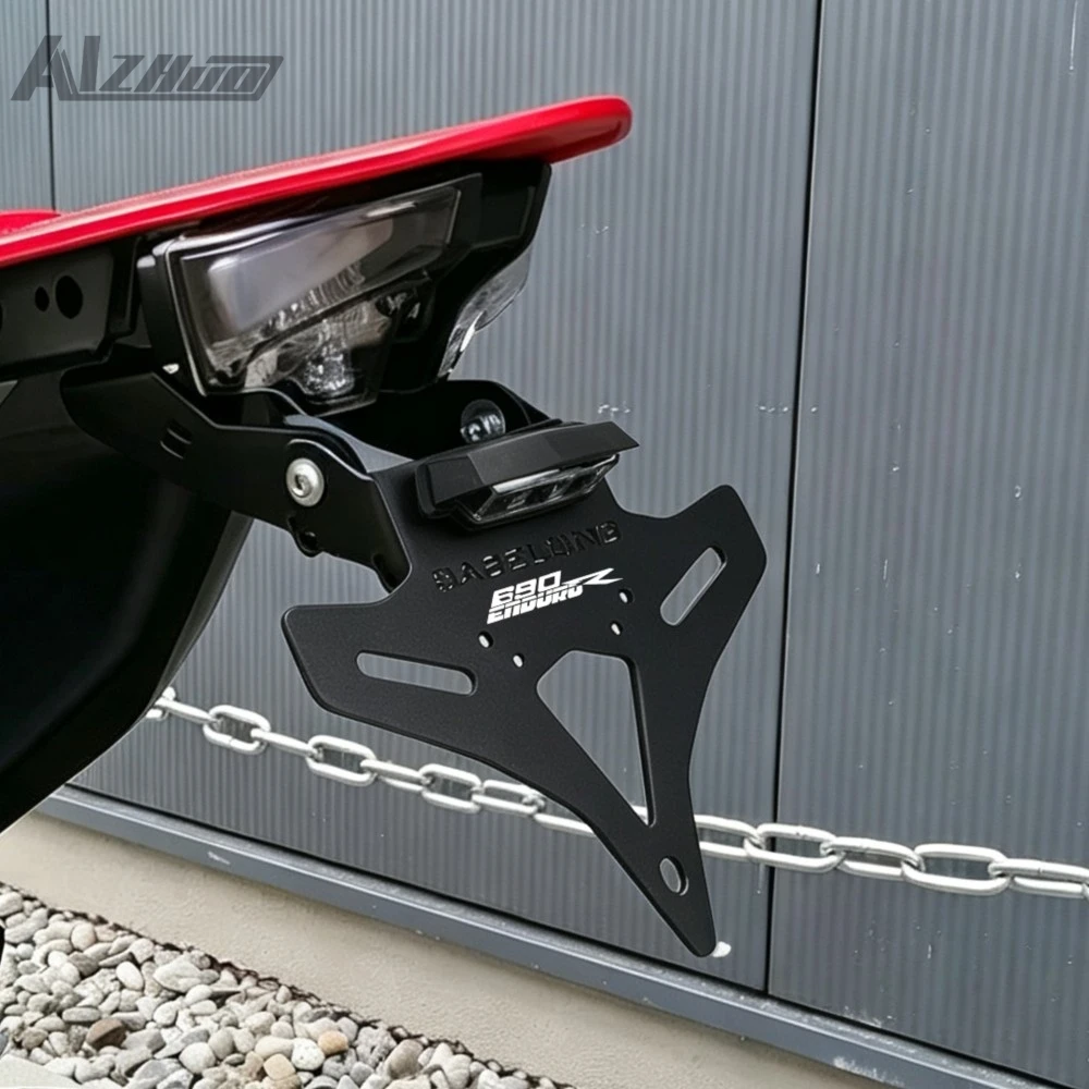 For ​Gas Gas ES SM 700 ABS 2019-2024 690 SMCR 690 Enduro R License Plate Holder Bracket Rear Tail Tidy Fender Eliminator kit