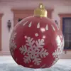 60cm Outdoor Christmas Inflatable Decorated Ball PVC Giant Big Large Balls Xmas Tree Decorations Toy Ball Without Light Ornament 6 60cm Outdoor Christmas Inflatable Decorated Ball PVC Giant Big Large Balls Xmas Tree Decorations Toy Ball Without Light Ornament 6