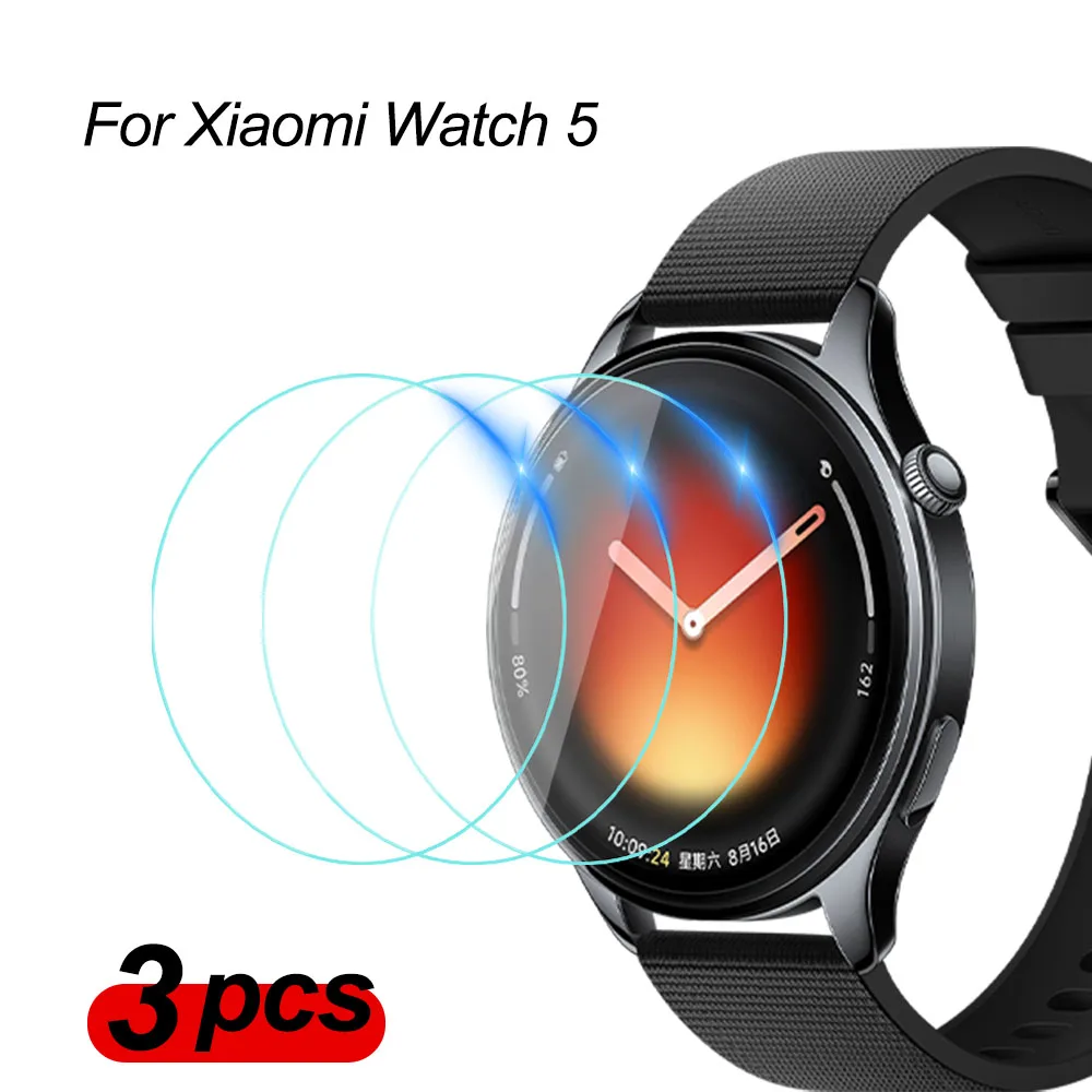 Tempered Glass for Xiaomi Watch 5 Smartwatch Screen Protector HD Anti-Scratch Protective Film for Mi Watch 5 Accessories view 6